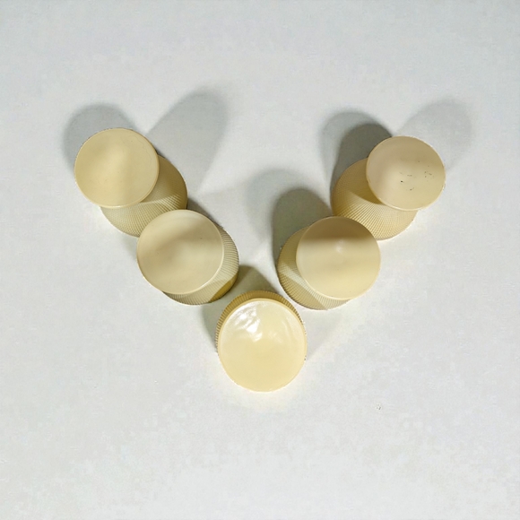 Vintage Saguenay Pastel Depression Glass Sherbet Dessert Bowls (1940s) - Picture 3 of 8